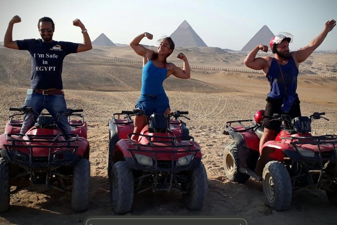 1 Hour ATV at Giza Pyramids from Cairo - When the day feels too dirty, too late, or too pushy