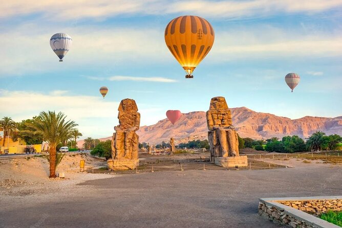 2-Night Nile Cruise to Aswan from Luxor with Hot Air Balloon ride - Valley of the Kings, Deir el Bahari, and Colossi of Memnon on the West Bank
