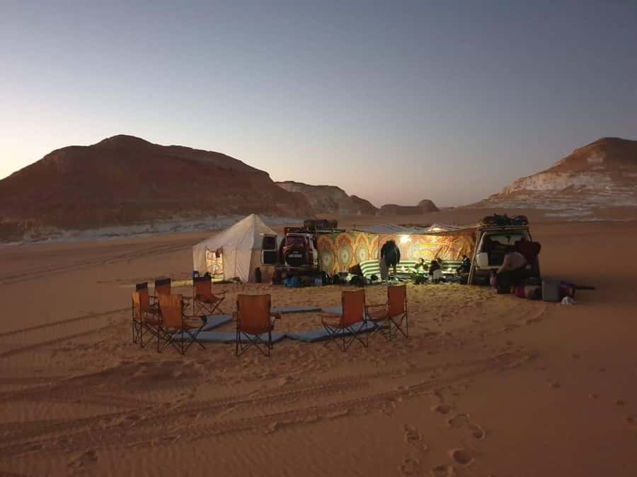 3 Days 2 Nights Visit White Desert & Bahariya From Cairo - Day 3: Sunrise at the Camp and Back to Cairo