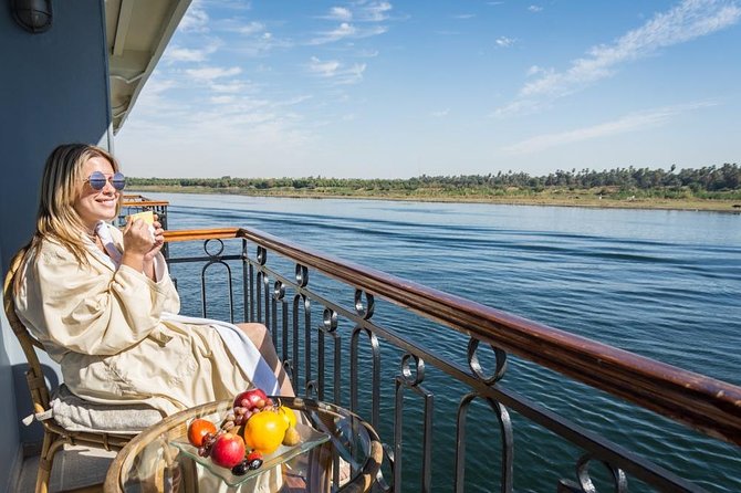 3 Nights Cruise Aswan to Luxor including Abu Simbel, Nubian Village&Air Balloon - Edfu Horus Temple by horse carriage, then Luxor Temple and belly dancing