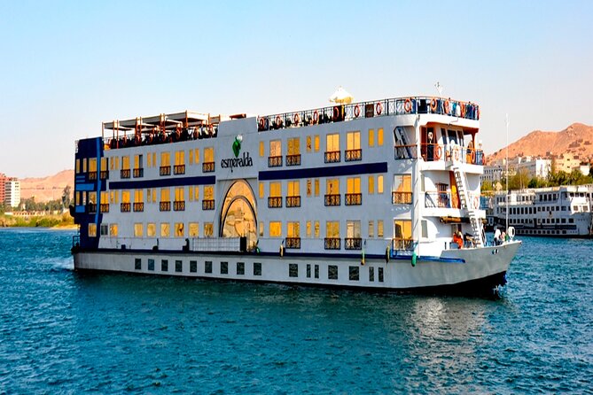 4-Day Nile Cruise sails Aswan to Luxor&Abu Simbel.Hot air Balloon - Day 2 Abu Simbel early morning, then Kom Ombo on the way
