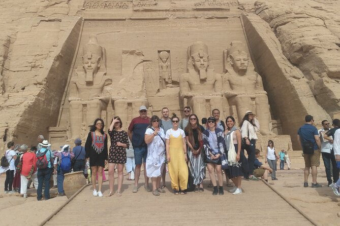 Abu Simbel Private Full-Day Tour from Aswan - Your day on the road: pickup, desert camp stop, then Abu Simbel