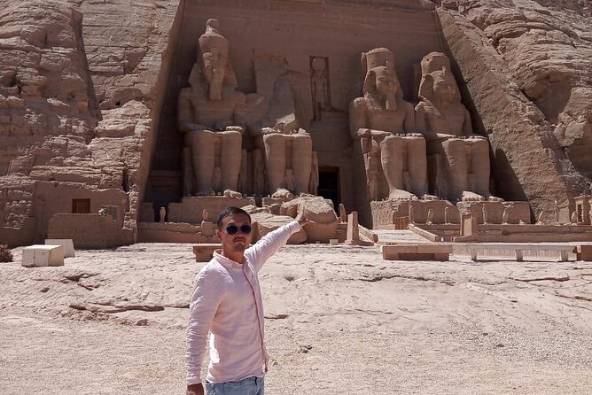 Abu Simbel temple in Aswan - The long drive in an air-conditioned vehicle
