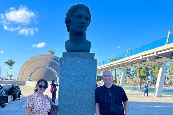 Alexandria day tour.The catacomb, pompy's pillar,the citedal - A Full Day of Alexandria, From Underground Tombs to the Modern Library