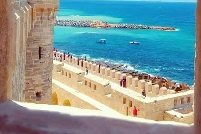 Alexandria day trip From Cairo with lunch - Qaitbay Citadel: Fortress Views at the Site of the Ancient Lighthouse