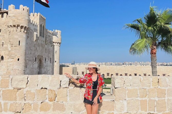 Alexandria Full Day to The so called, Bride of the Mediterranean - Roman Theater of Alexandria: Sunken Ruins Without the Sea-Level Wait