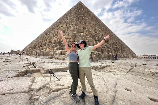 All-in-One Giza Pyramids from inside, Sphinx & Camel ride & Lunch - Stop 1 at Giza: Pyramids of Giza From Inside Khufu to Queen HetapHeres
