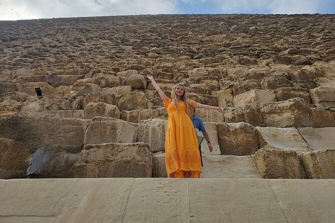 All in one Giza Pyramids, Sphinx, Camel, Grand Egy Museum & Lunch - Grand Egyptian Museum courtyards: Ramses II highlights and the Grand Staircase views