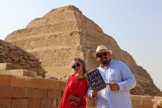 All Inclusive: Day Tour to Giza Pyramids, Saqqara and Dahshur - Key highlights you will actually care about