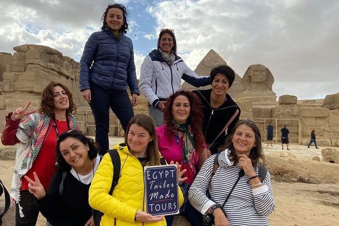 All Inclusive: Day Tour to Giza Pyramids, Saqqara and Dahshur - Stop 1 on the Giza Plateau: Khufu, Khafre, Menkaure in 2 hours