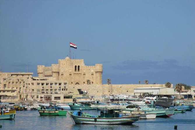 all-inclusive Private 3 Days to the best 11 sightseeing Cairo - Day 3 in Alexandria: Library, Fort Qaitbay, Pompey’s Pillar, and Catacombs