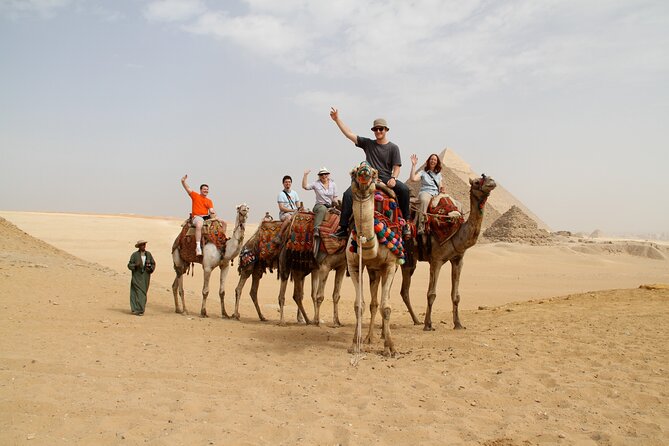 ALL INCLUSIVE PRIVATE DAY Giza Pyramids ,CAMEL ride, LUNCH - The Panoramic Area and the 20-Minute Camel Ride Reality Check