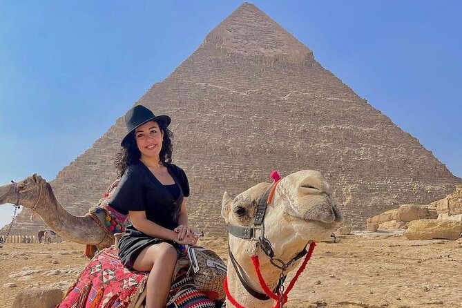 ALL INCLUSIVE PRIVATE DAY Giza Pyramids ,CAMEL ride, LUNCH - Great Pyramid of Giza, Outside First, Then the Inside Option