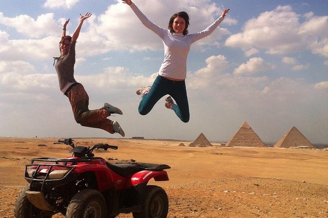 All inclusive Tour Giza Pyramids Sphinx Quadbike Camels Lunch - Great Sphinx and Valley Temple: What You Will Actually See