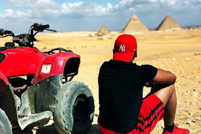All inclusive Tour Giza Pyramids Sphinx Quadbike Camels Lunch - Getting There: Hotel Pickup and How the Half-Day Stays Manageable