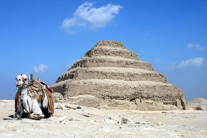 Allinclusive Private tour Giza Pyramids Sphinx Sakkara& Memphis - Giza Pyramids, Sphinx, Valley Temple, plus the shopping stop you should plan for
