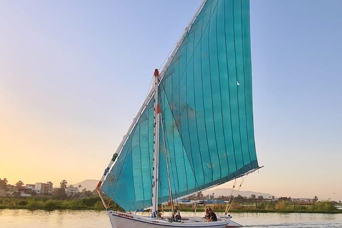 Amazing Sunset sailing by Felucca in Luxor -2 Hours (Private) - What You See From the Nile: Luxor Temple From Both Sides