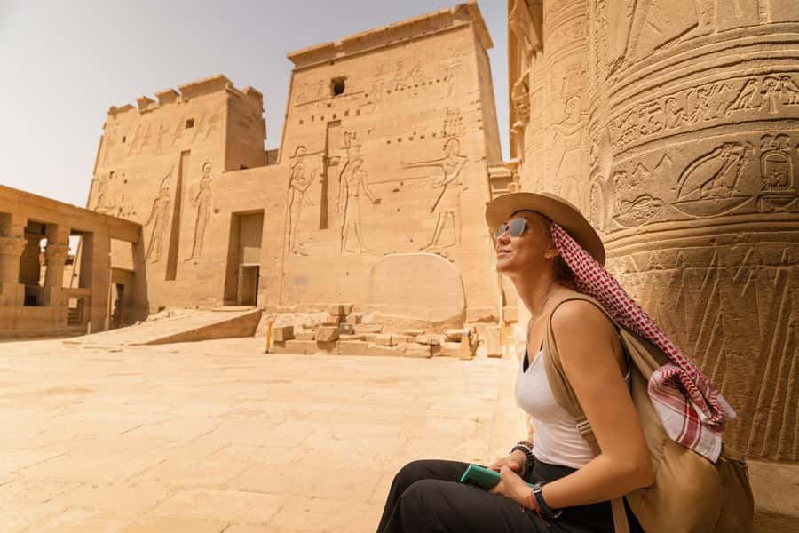 Aswan: High Dam, Unfinished Obelisk, Philae & Nubian Village - Philae Temple on the Nile, and why it had to move