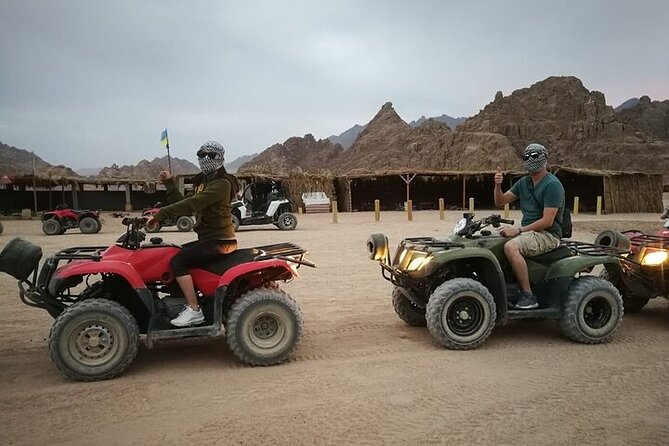 ATV Quad bike Adventure Desert Safari Tour In Sharm El Sheikh - Bedouin Village Break: Tea, Water, and a Chance to Slow Down