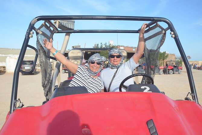 ATV Quad Bike Buggy Car and Dinner Family Safari - Hurghada - The desert drive and the moment you arrive at the quad station