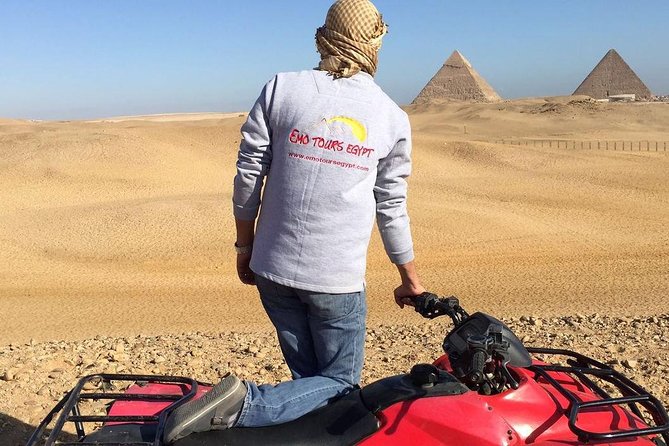 ATV Ride at the Desert of Giza Pyramids - The ATV ride itself, speeds, stops, and comfort in the sand