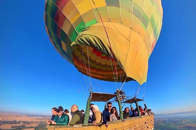 Balloon Ride Luxor Egypt - Colossi of Memnon Views and Why the Balloon Route Works