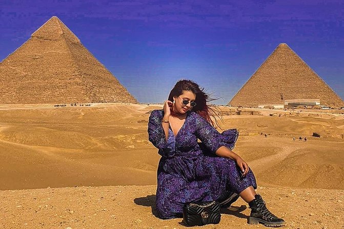 Best of the best Giza Pyramids, Nile Sphinx, Museum,Bazzar,Camel - Hotel pickup and the air-conditioned advantage to beat Cairo traffic