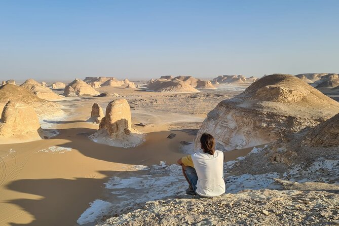 Black and White Desert and Bahariya Oasis Tour 2 Days 1 Night - Meals and the desert cook effect (Ahmed and the other guide strengths)