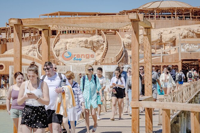 Boat Trip Orange Bay Island with 2 Snorkeling Stops in Hurghada - From Hurghada Pickup to 9 AM Sail Time