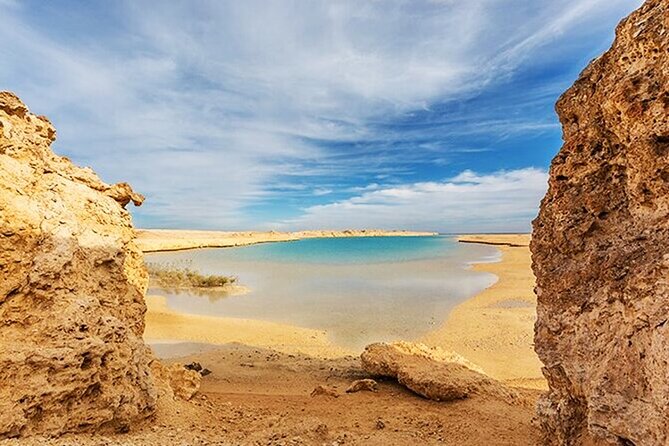 Bus Tour to Ras Mohamed from Sharm El Sheikh - The Ras Mohammed gate built in 1989