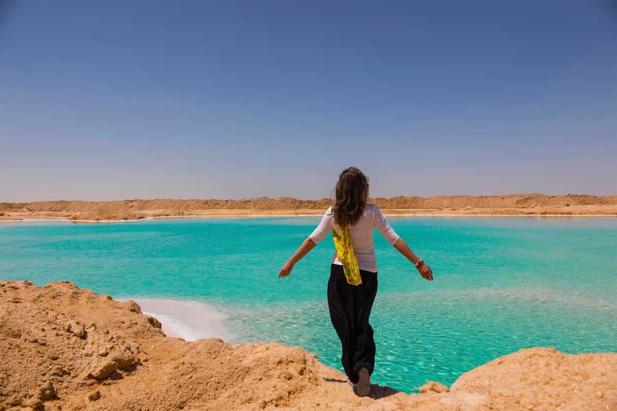 Cairo: 3-Day Siwa Oasis Tour, Safari, Camp & Historical Site - Day 2: Mountain of the Dead, Oracle Temple, salt lakes, Cleopatra’s Spring, then camp dunes