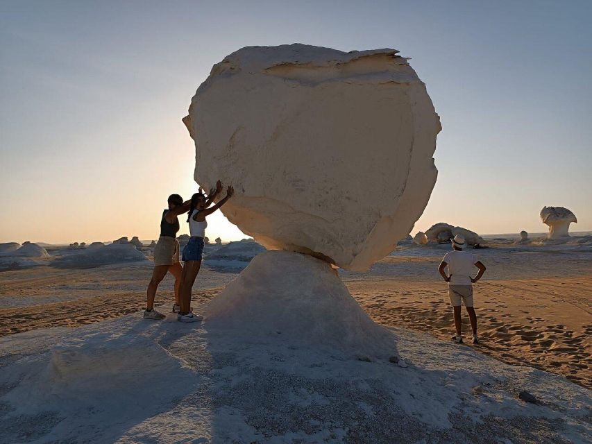 Cairo: Bahariya Oasis & White Desert A Private Day Adventure - White Desert: when pale limestone turns surreal