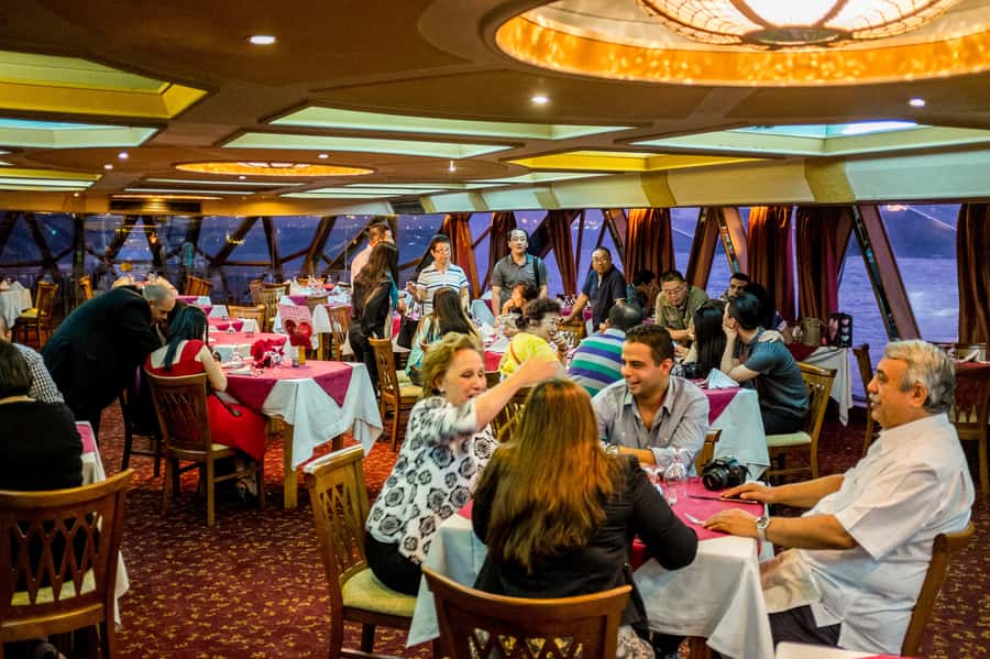 Cairo: Dinner Cruise on the Nile River - How long you are really on the Nile, and when Cairo looks best