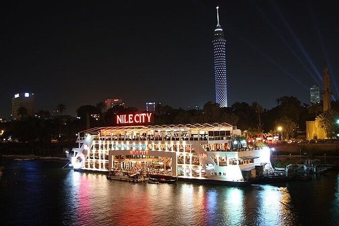 Cairo: Dinner Cruise on the Nile River with Entertainment - Where to watch: Cairo skyline photos and the roof deck moments