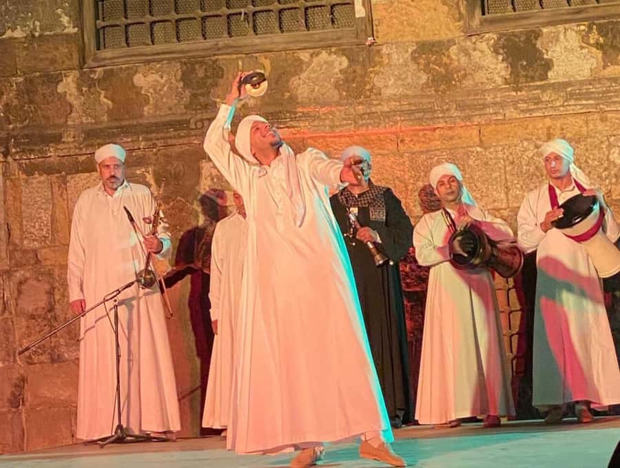 Cairo: Egyptian Heritage Tanoura Dancing Troupe Show - Whirling Dervishes at Wekalet El Ghouri, a 16th-Century Stage for Cairo Music