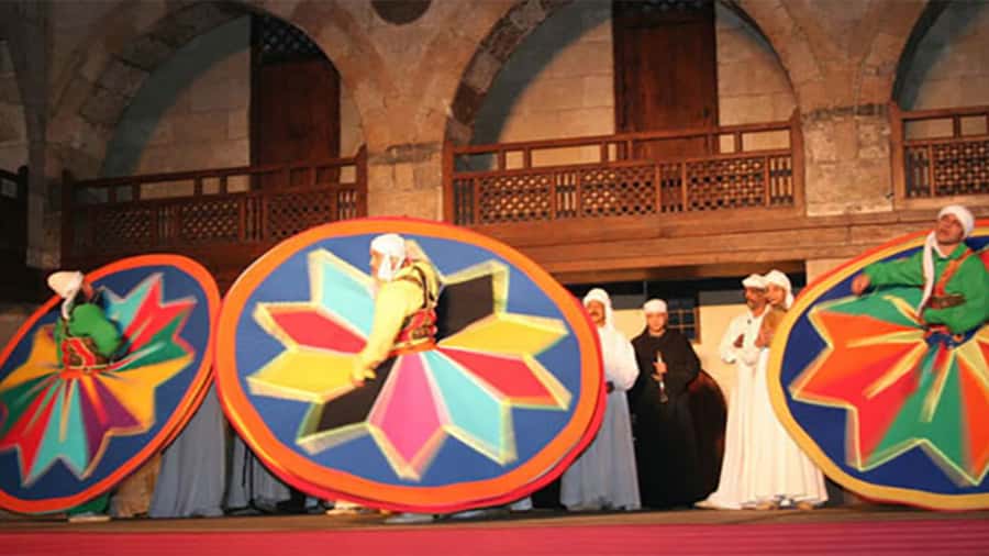 Cairo: Egyptian Heritage Tanoura Dancing Troupe Show - What Happens at the Show, From Live Music to Tanoura to Darawish