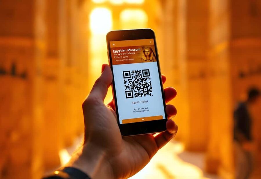 Cairo: Egyptian Museum of Antiquities online QR Ticket - How the QR Ticket Works Without the Ticket Booth Hassle