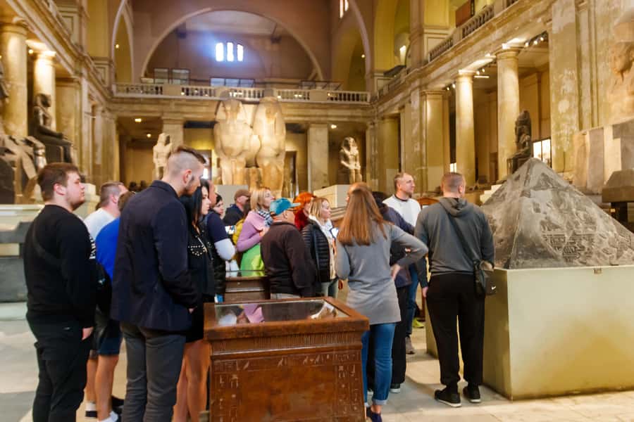 Cairo: Egyptian Museum, Pyramids & Bazaar Tour - Egyptian Museum of Antiquities: how to make 5,000 years feel manageable