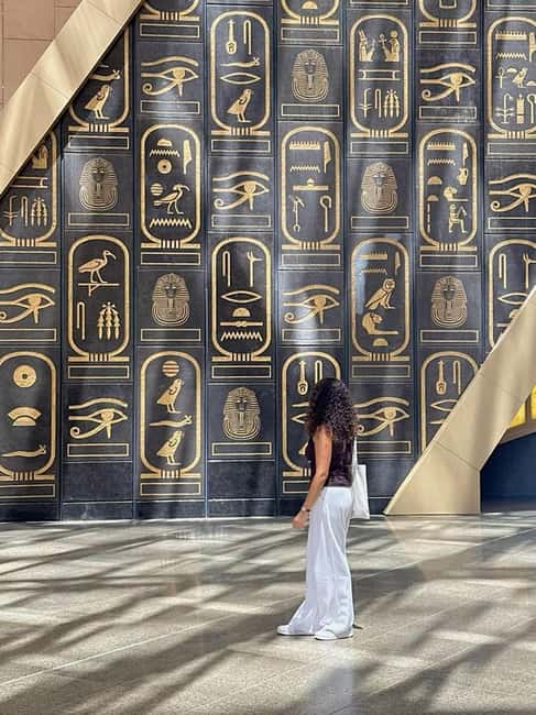 Cairo: Entry Ticket and Guided Tour of Grand Egyptian Museum - Time back outside: gardens, photos, and a calmer finish
