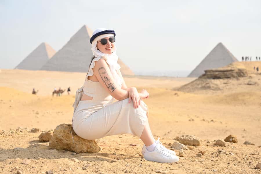Cairo: Female-Guided Pyramids, Sphinx & Museum City Tour - The Pyramids of Giza, the Sphinx stop, and how the pacing feels