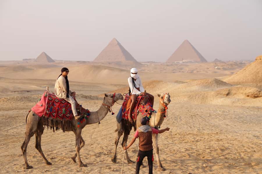 Cairo: Giza Pyramids Tour with Quad Bike Safari & Camel Ride - Guided Giza: Great Pyramids, names you will remember, and how to see them well