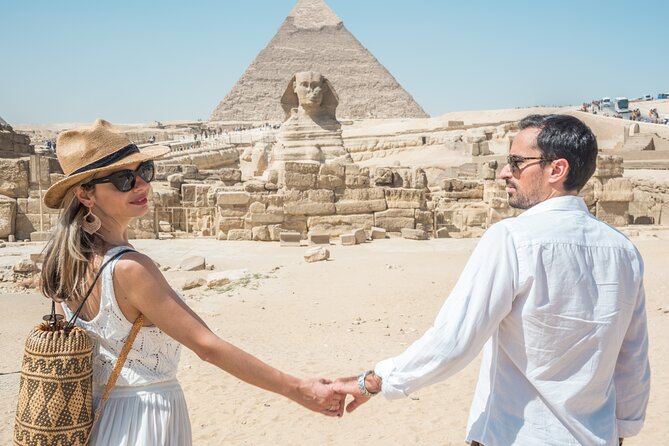 Cairo Guided Half-Day Tour of Giza Pyramids and Sphinx - Great Sphinx: seeing the symbol, then understanding the story