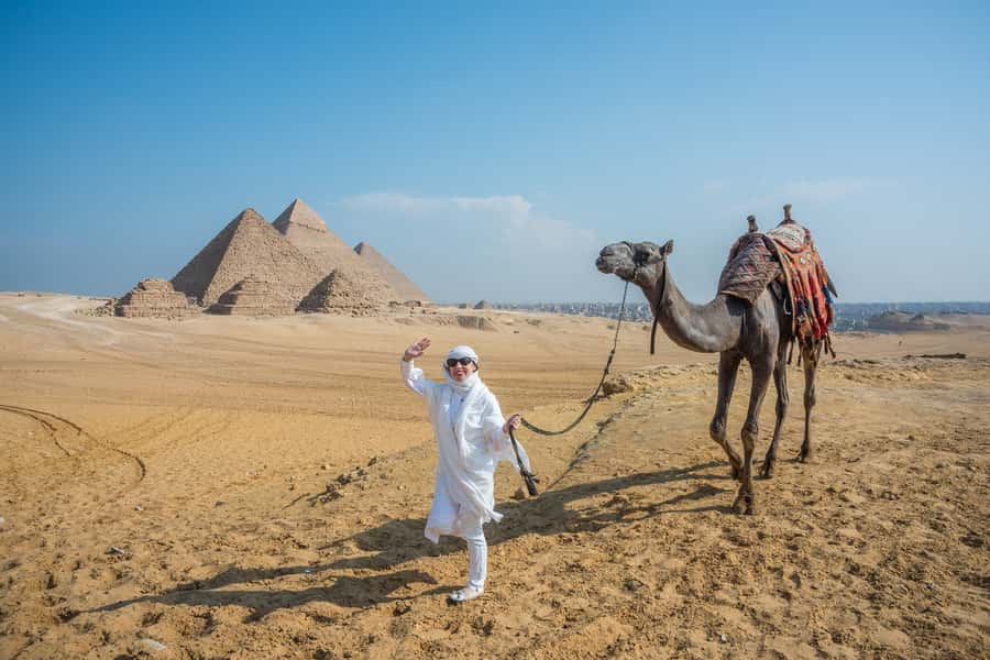 Cairo: Half Day Pyramids Tour by Camel or Horse Carriage - Great Pyramid and Sphinx Area: Photos, Angles, and Entry Ticket Reality