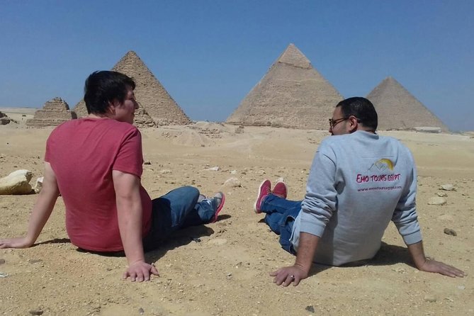 Cairo Half day tours to Giza Pyramids and Sphinx - Giza Plateau stops: Great Pyramid area, Khafre, and Menkaure