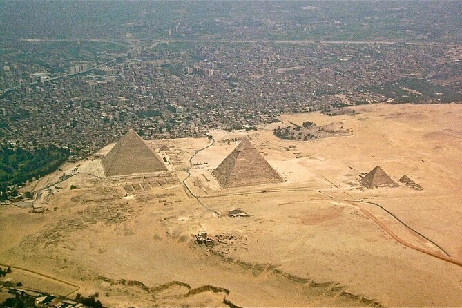 Cairo |Layover| Trip pick up from Cairo airport to visit Giza Pyramids & Sphinx - Khafre’s Pyramid and the burial-chamber angle