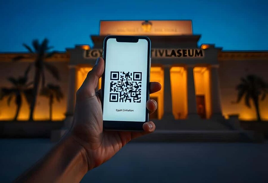Cairo: National Museum of Egypt Skip-the-Line QR Ticket - How the skip-the-line QR ticket setup really works