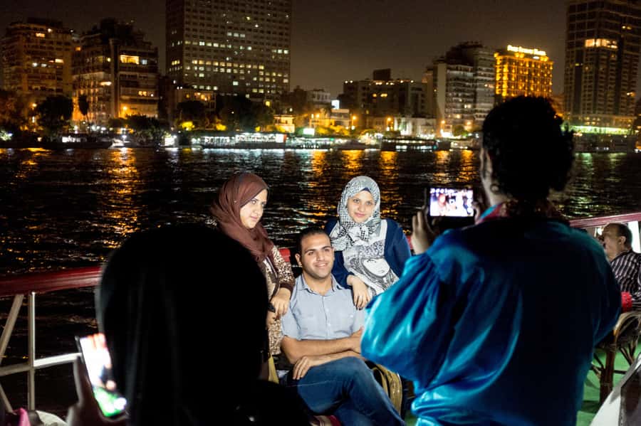 Cairo: Nile Sunset Dinner Cruise, Show & Optional Transfer - Open buffet dinner: how to get your best meal on board