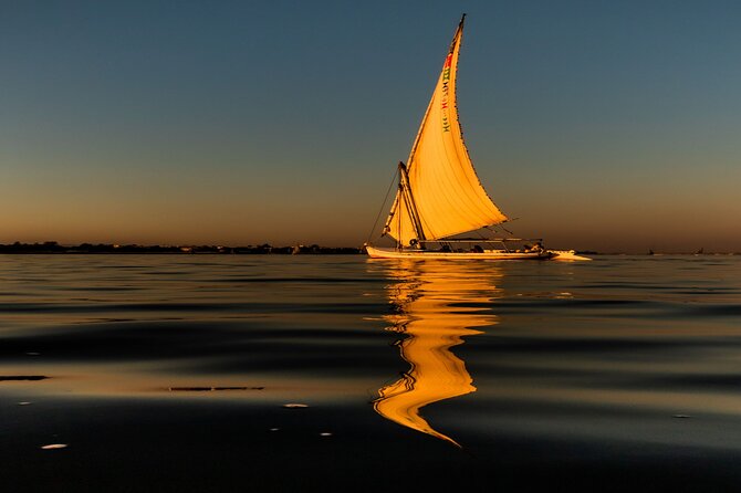 Cairo Private Felucca OnThe Nile River With Pickup and Soft Drink - A Private Felucca Ride on Cairos Nile With Pickup
