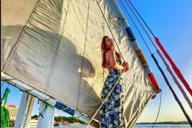 Cairo Private Felucca OnThe Nile River With Pickup and Soft Drink - Your Hour on the Water: Cairo, Giza, Music, and Photo Time