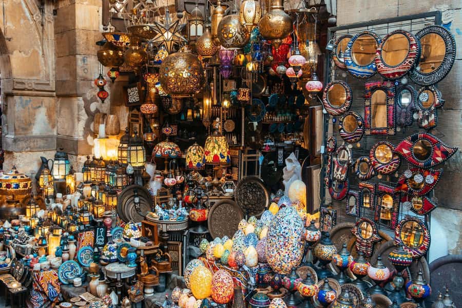 Cairo: Private Half-Day Local Market and Souq Tour - El Mosky market: where “shopping” includes household items and clothing